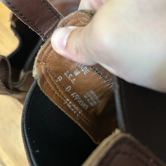 Red Wing Heritage 9437 Williston Teak Brown Leather Chelsea Boots Size 9 D main image 5